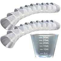 20 recipientes de plástico guiados de 30 ml